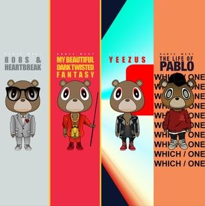 Stages of Kanye West Poster